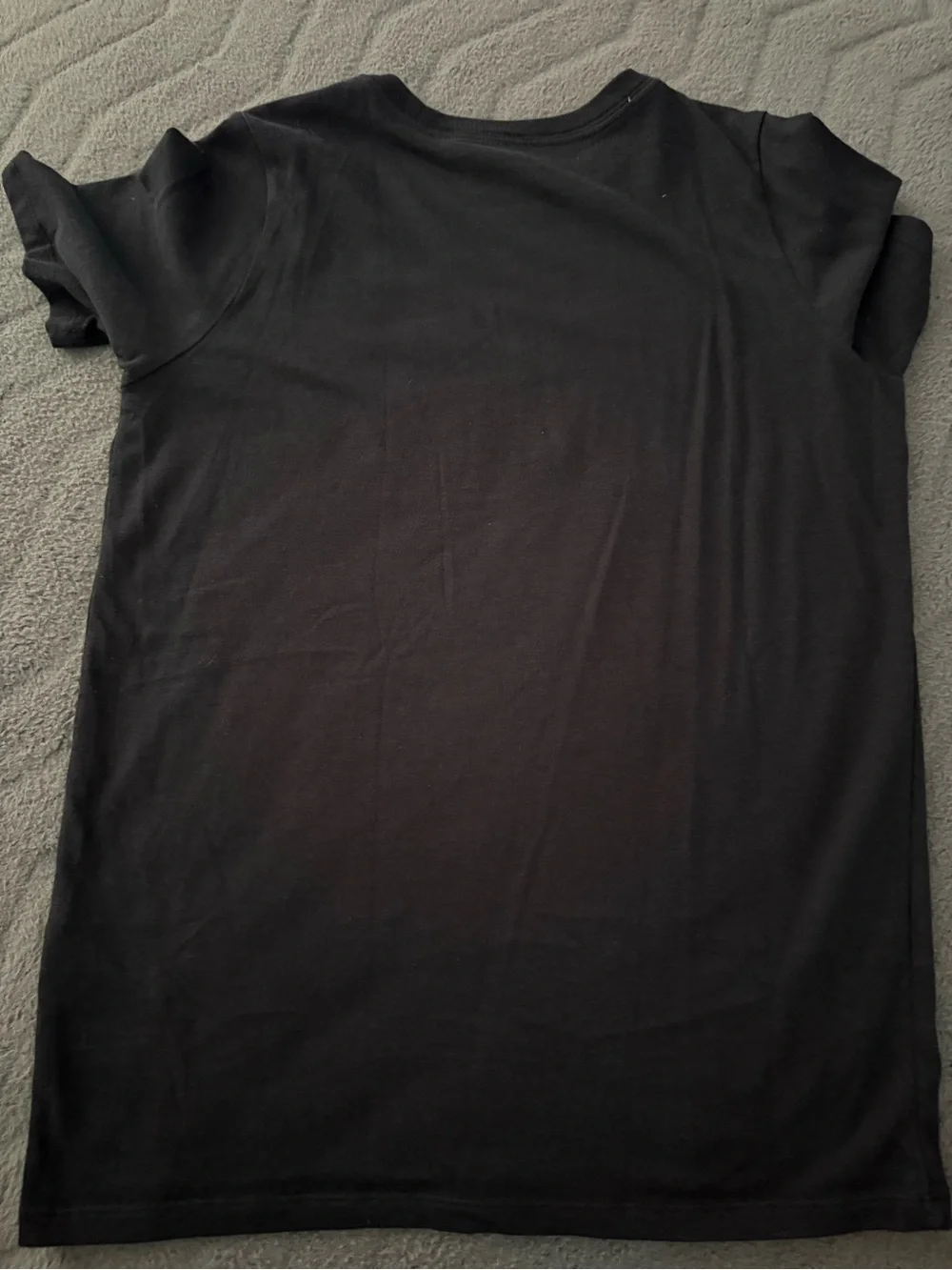 Nike Black T-Shirt with Gray Camo Graphic